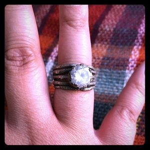 🌷 Chunky Cocktail Ring